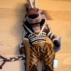Walt Disney company Scar plush from the musical the lion king